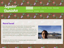 Tablet Screenshot of hazrul-iswadi.com